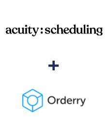 Integration of Acuity Scheduling and Orderry