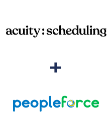 Integration of Acuity Scheduling and PeopleForce