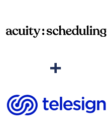 Integration of Acuity Scheduling and Telesign