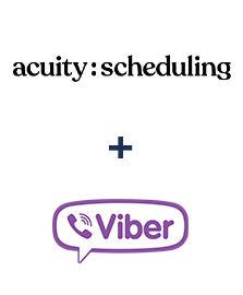 Integration of Acuity Scheduling and Viber