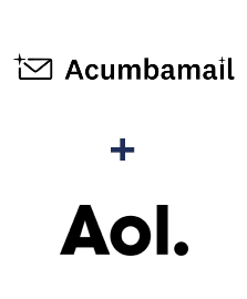 Integration of Acumbamail and AOL