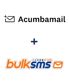 Integration of Acumbamail and BulkSMS