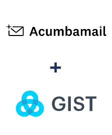 Integration of Acumbamail and Gist