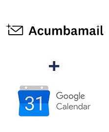 Integration of Acumbamail and Google Calendar