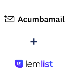 Integration of Acumbamail and Lemlist