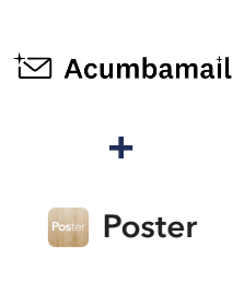 Integration of Acumbamail and Poster