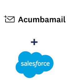 Integration of Acumbamail and Salesforce CRM