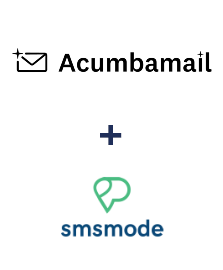 Integration of Acumbamail and Smsmode