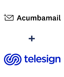 Integration of Acumbamail and Telesign