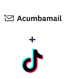 Integration of Acumbamail and TikTok (private accounts)