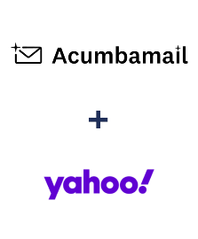Integration of Acumbamail and Yahoo!