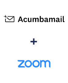 Integration of Acumbamail and Zoom