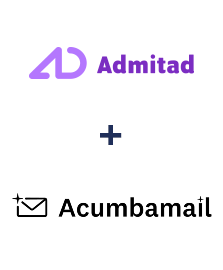 Integration of Admitad and Acumbamail