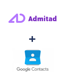 Integration of Admitad and Google Contacts