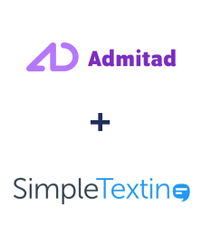 Integration of Admitad and SimpleTexting
