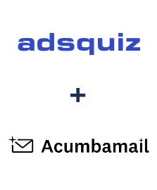 Integration of ADSQuiz and Acumbamail