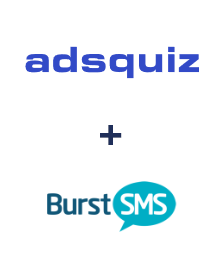 Integration of ADSQuiz and Burst SMS