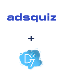 Integration of ADSQuiz and D7 SMS