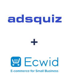 Integration of ADSQuiz and Ecwid