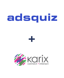 Integration of ADSQuiz and Karix