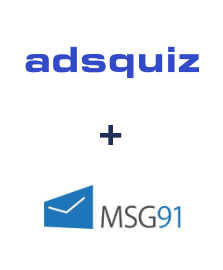 Integration of ADSQuiz and MSG91