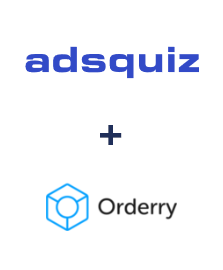 Integration of ADSQuiz and Orderry