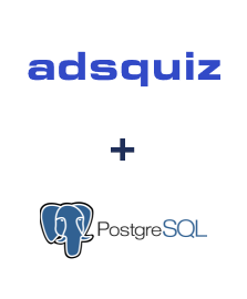 Integration of ADSQuiz and PostgreSQL