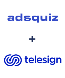 Integration of ADSQuiz and Telesign
