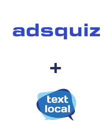 Integration of ADSQuiz and Textlocal