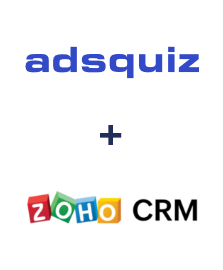 Integration of ADSQuiz and Zoho CRM