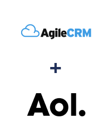 Integration of Agile CRM and AOL