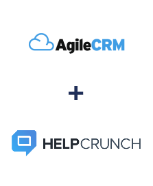 Integration of Agile CRM and HelpCrunch
