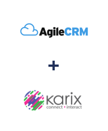 Integration of Agile CRM and Karix