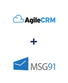 Integration of Agile CRM and MSG91