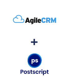 Integration of Agile CRM and Postscript