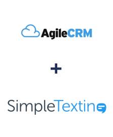 Integration of Agile CRM and SimpleTexting