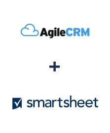 Integration of Agile CRM and Smartsheet