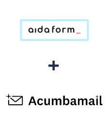 Integration of AidaForm and Acumbamail