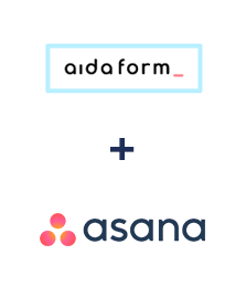 Integration of AidaForm and Asana