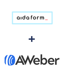 Integration of AidaForm and AWeber
