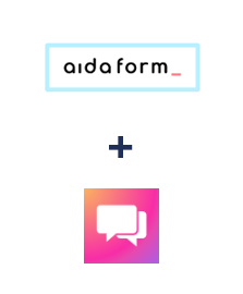 Integration of AidaForm and ClickSend