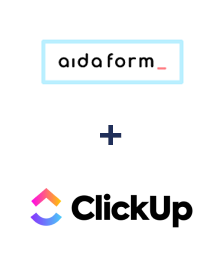 Integration of AidaForm and ClickUp