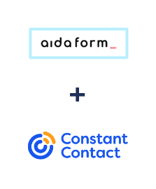 Integration of AidaForm and Constant Contact