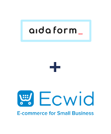 Integration of AidaForm and Ecwid