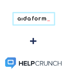 Integration of AidaForm and HelpCrunch