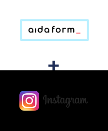 Integration of AidaForm and Instagram