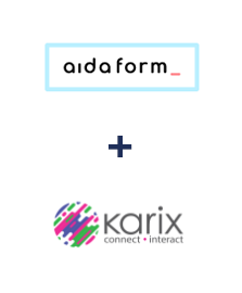 Integration of AidaForm and Karix