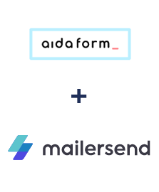 Integration of AidaForm and MailerSend