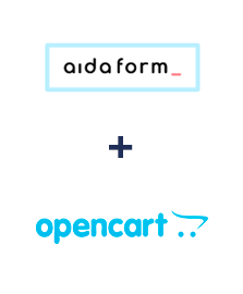Integration of AidaForm and Opencart