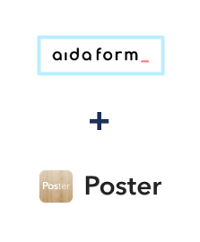 Integration of AidaForm and Poster
